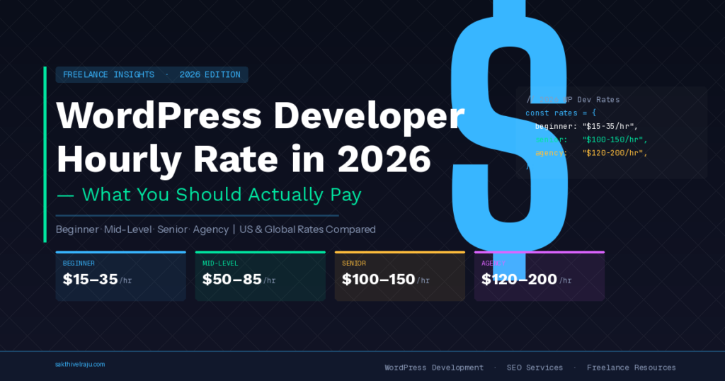 wordpress developer hourly rate